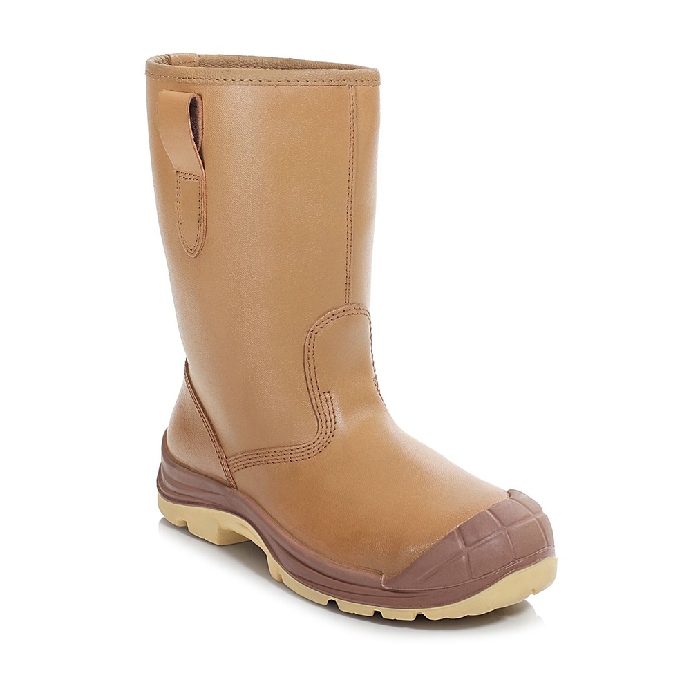 Fur-lined tanned rigger boot - Personal protective clothing & safety ...