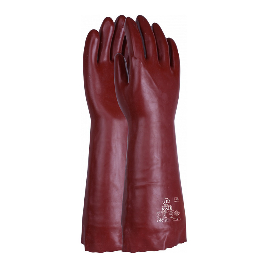 18 inch PVC Chemical Gauntlet - Personal protective clothing & safety ...